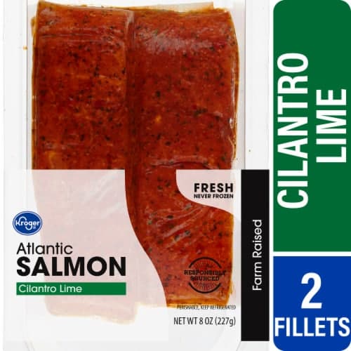 Kroger Cilantro Lime Atlantic Salmon