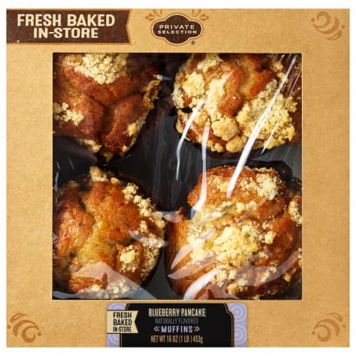 Private Selection Fresh Baked Blueberry Pancake Muffin
