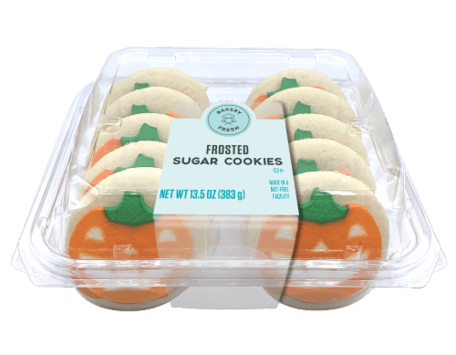 Bakery Fresh Goodness Vanilla Spooky Halloween Frosted Cookies