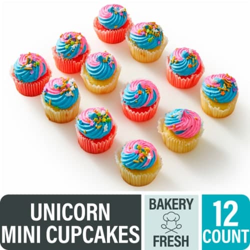 Bakery Fresh Goodness Mini Unicorn Cupcakes