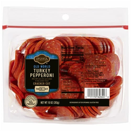 Private Selection Turkey Pepperoni Cracker Cut