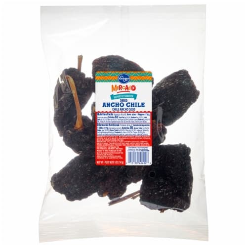 Kroger Mercado Dried Ancho Chile Peppers