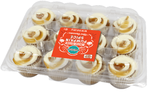 Bakery Fresh Goodness Pumpkin Spice Premium Cupcakes
