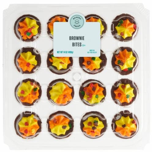 Bakery Fresh Limited Edition Autumn Brownie Party Platter