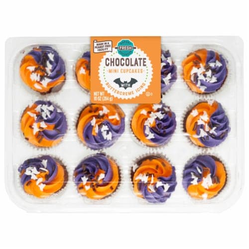 Bakery Fresh Goodness Halloween Chocolate Cupcakes