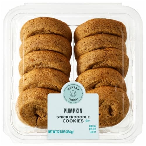 Bakery Fresh Fall Pumpkin Snickerdoodle Cookie