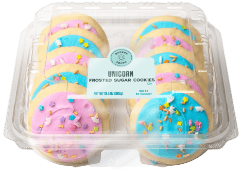 Bakery Fresh Unicorn Vanillla Frosted Cookie