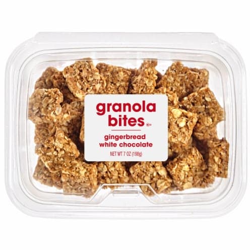 Kroger Gingerbread White Chocolate Granola Bites