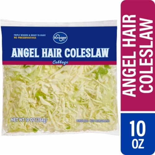 Kroger Angel Hair Coleslaw Cabbage