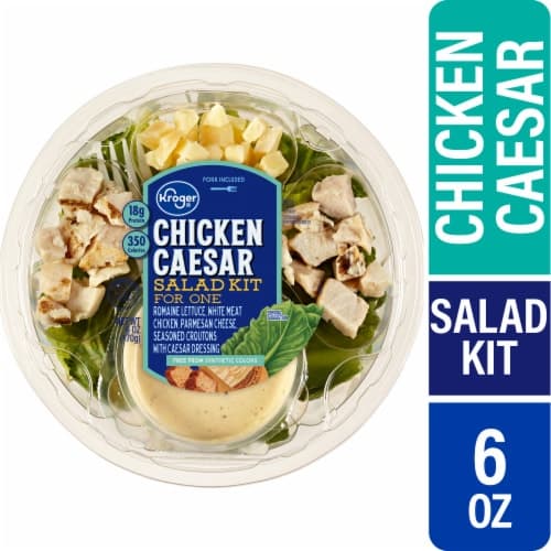 Kroger Chicken Caesar Salad Kit For One