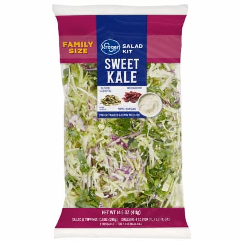 Kroger Family Size Sweet Kale Chopped Salad Kit