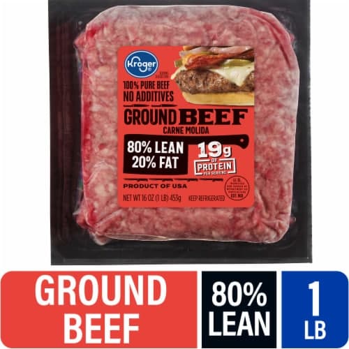 Kroger 80/20 Ground Beef