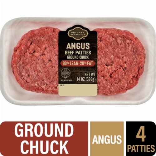 Private Selection 80/20 Angus Beef Ground Chuck Patties