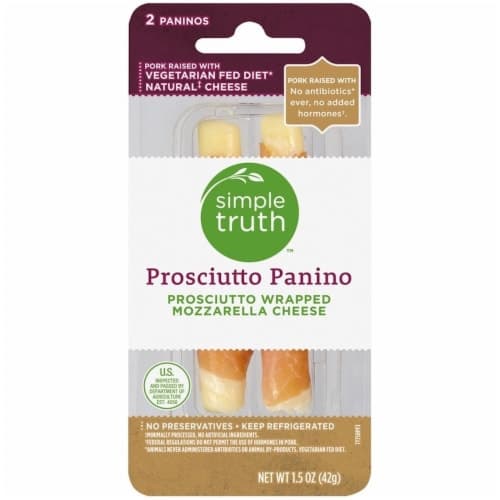 Simple Truth Prosciutto Wrapped Mozzarella Panino