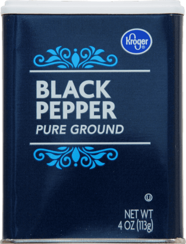 Kroger Black Pepper Pure Ground