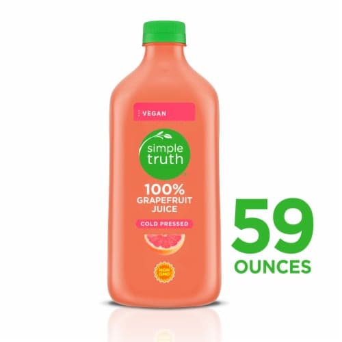 Simple Truth Cold Pressed 100% Grapefruit Juice