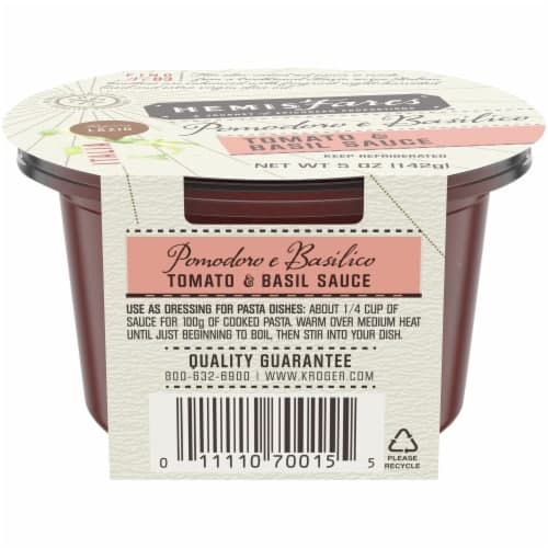 Hemisfares Tomato & Basil Pasta Sauce