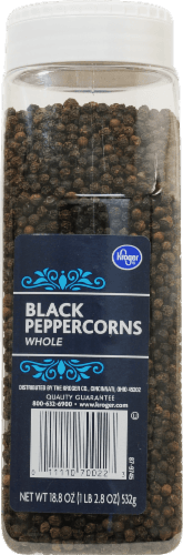 Kroger Whole Black Peppercorns