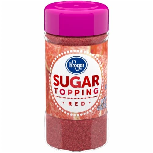 Kroger Red Sugar Topping