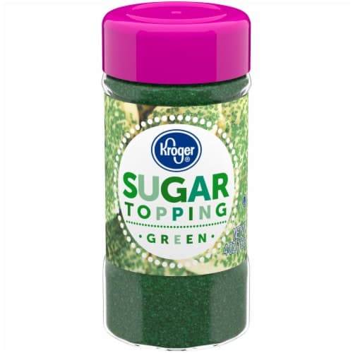 Kroger  Green Sugar Topping