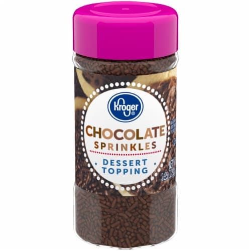 Kroger Chocolate Sprinkles Dessert Topping