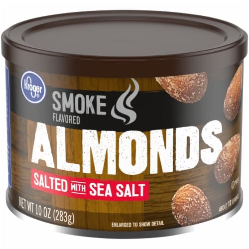 Kroger Smoke Flavored Salted With Sea Salt Almonds
