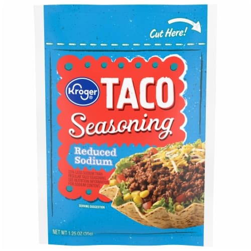 Is it Nightshade Free? Kroger Reduced Sodium Taco Seasoning