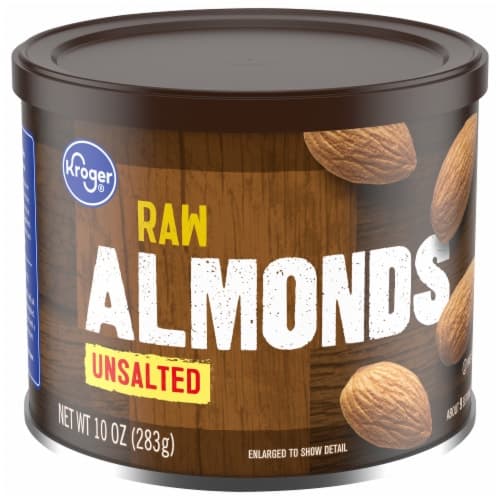 Kroger Unsalted Raw Almonds