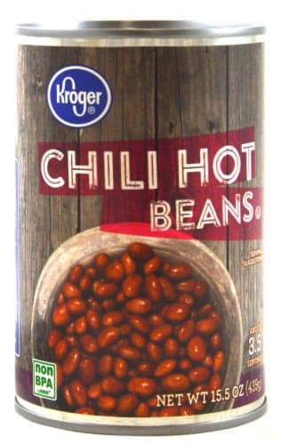Kroger Chili Hot Beans