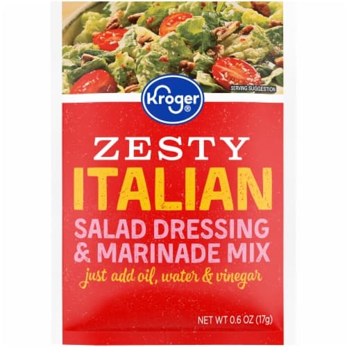 Kroger Zesty Italian Salad Dressing & Marinade Mix