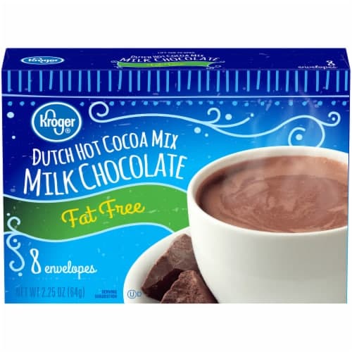Kroger Fat Free Milk Chocolate Dutch Hot Cocoa Mix