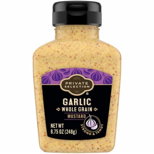 Private Selection Garlic Whole Grain Mustard