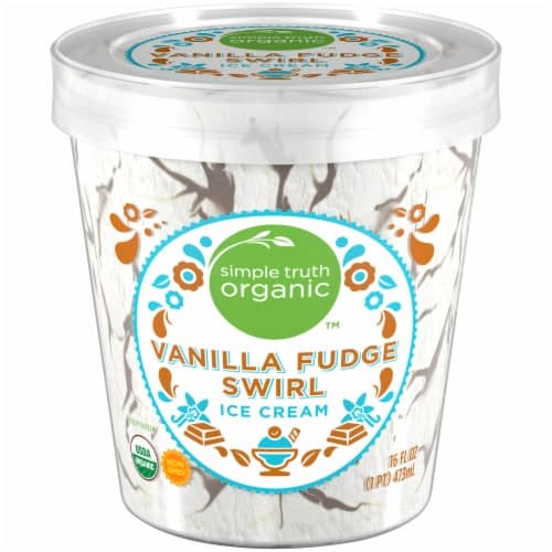 Simple Truth Organic Vanilla Fudge Swirl Ice Cream