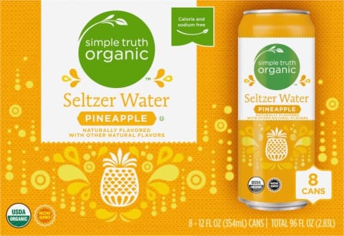 Simple Truth Organic Pineapple Flavored Seltzer Water