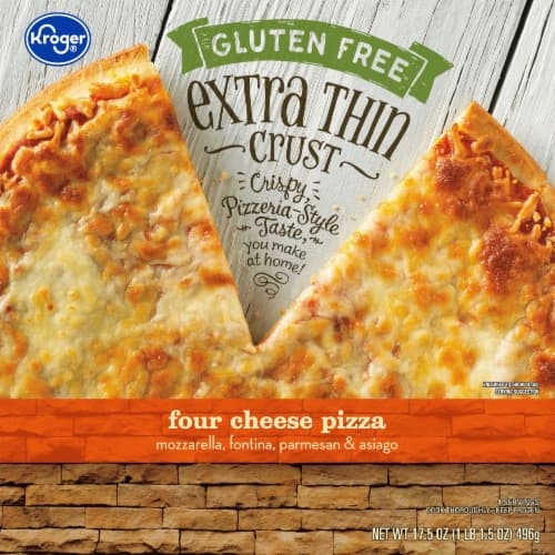 Kroger Gluten Free Four Cheese Extra Thin Crust  Pizza