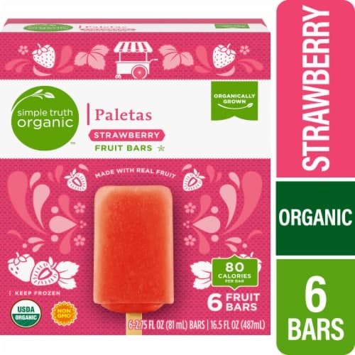 Simple Truth Organic Dairy Free Strawberry Fruit Bars