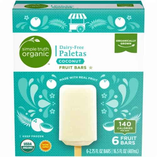 Simple Truth Organic Dairy-Free Coconut Paletas Fruit Bars