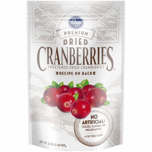 Kroger Premium Sweetened Dried Cranberries