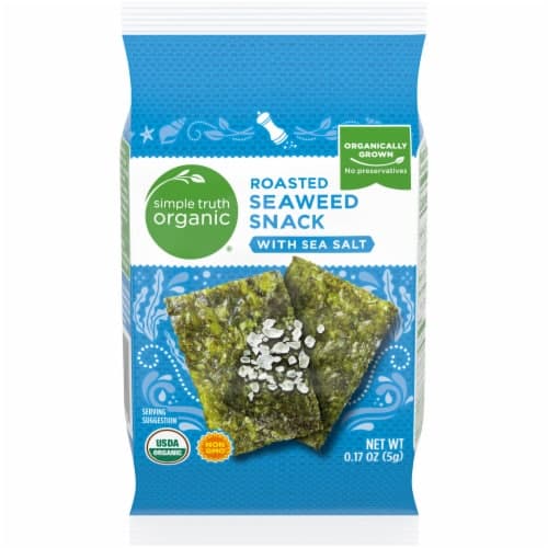 Simple Truth Organic Roasted Seaweed Snack With Sea Salt