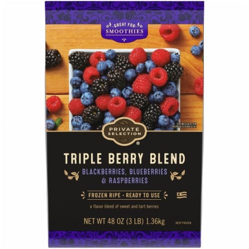 Private Selection Triple Berry Blend  Fruit
