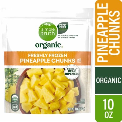 Simple Truth Organic  Pineapple Chunks