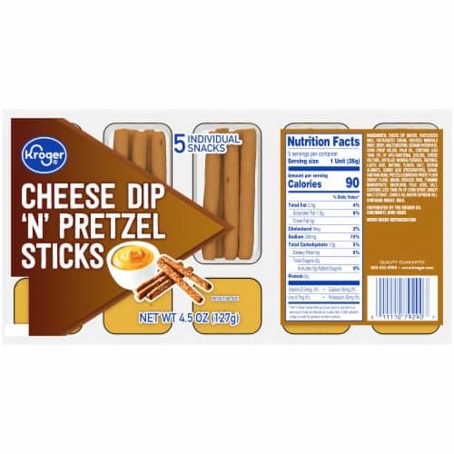 Kroger Cheese Dip 'N' Pretzel