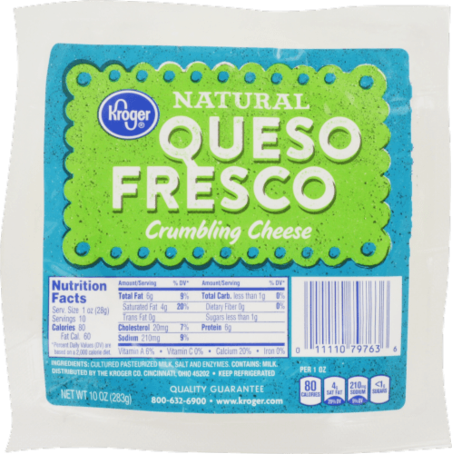 Kroger Queso Fresco Crumbling Cheese