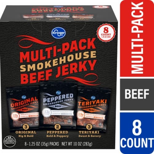 Kroger Beef Smokehouse Jerky Multi