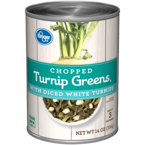 Kroger Chopped Turnip Greens With Diced White Turnips
