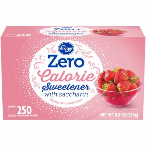 Kroger Zero Calorie Sweetener With Saccharin