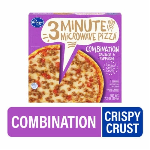 Kroger Sausage And Pepperoni Crispy Crust Personal  Pizza