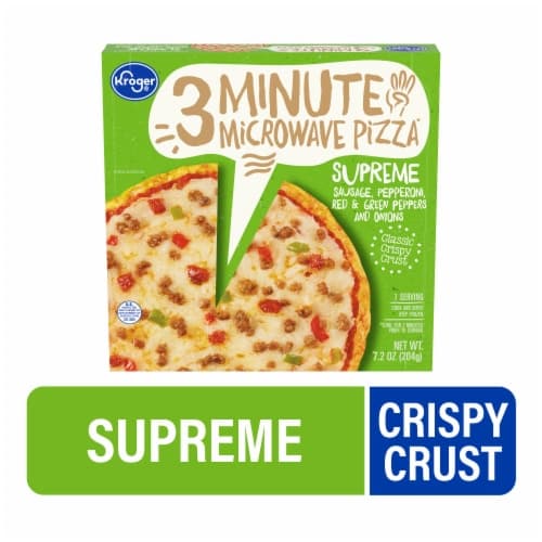 Kroger Supreme Classic Crispy Crust Personal  Pizza