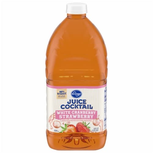 Kroger White Cranberry Strawberry Flavored Juice Cocktail