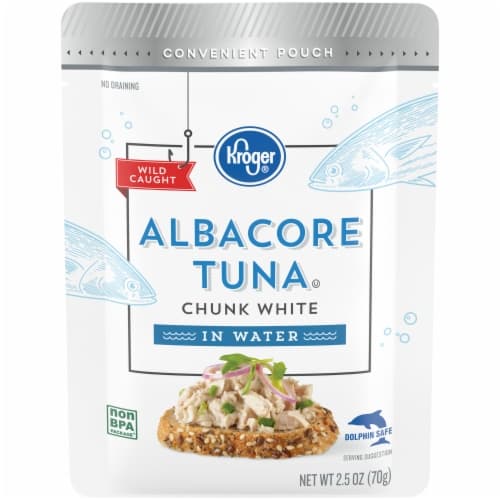 Kroger Chunk White Albacore Tuna In Water Pouch